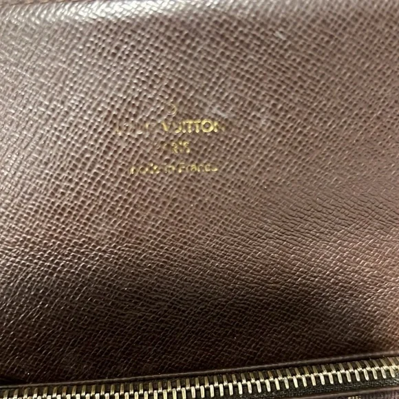 Louis Vuitton Brown Denim Wallet - Picture 5 of 7